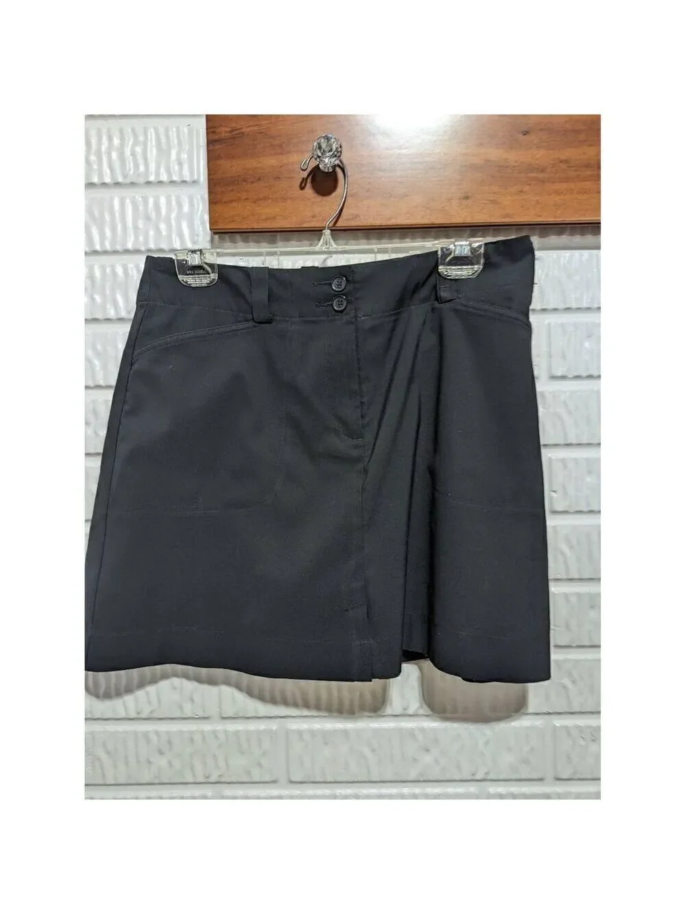 Nike Golf Women's 8 Black Dri-Fit Skort